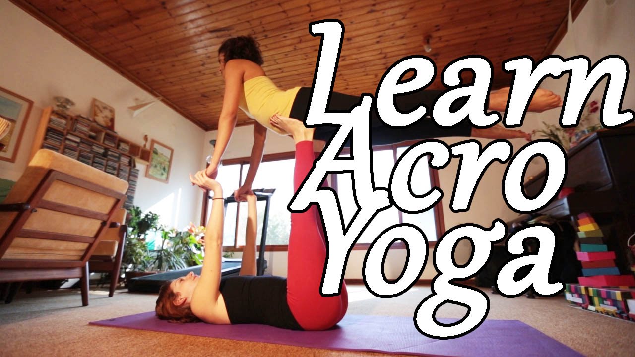 #1ABT: AcroYoga Beginner Tutorial - Front Bird