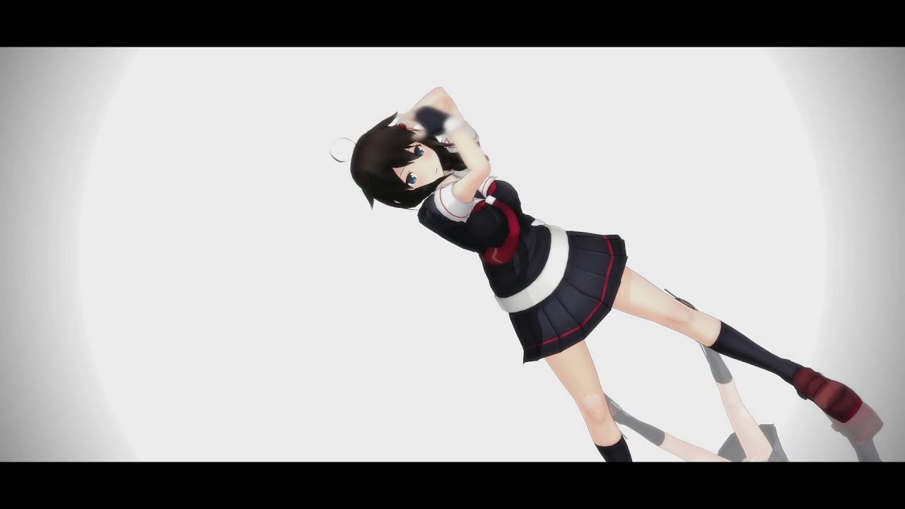 【艦これMMD】夕立と時雨に ヒビカセ を踊ってもらった【踊ってみた】