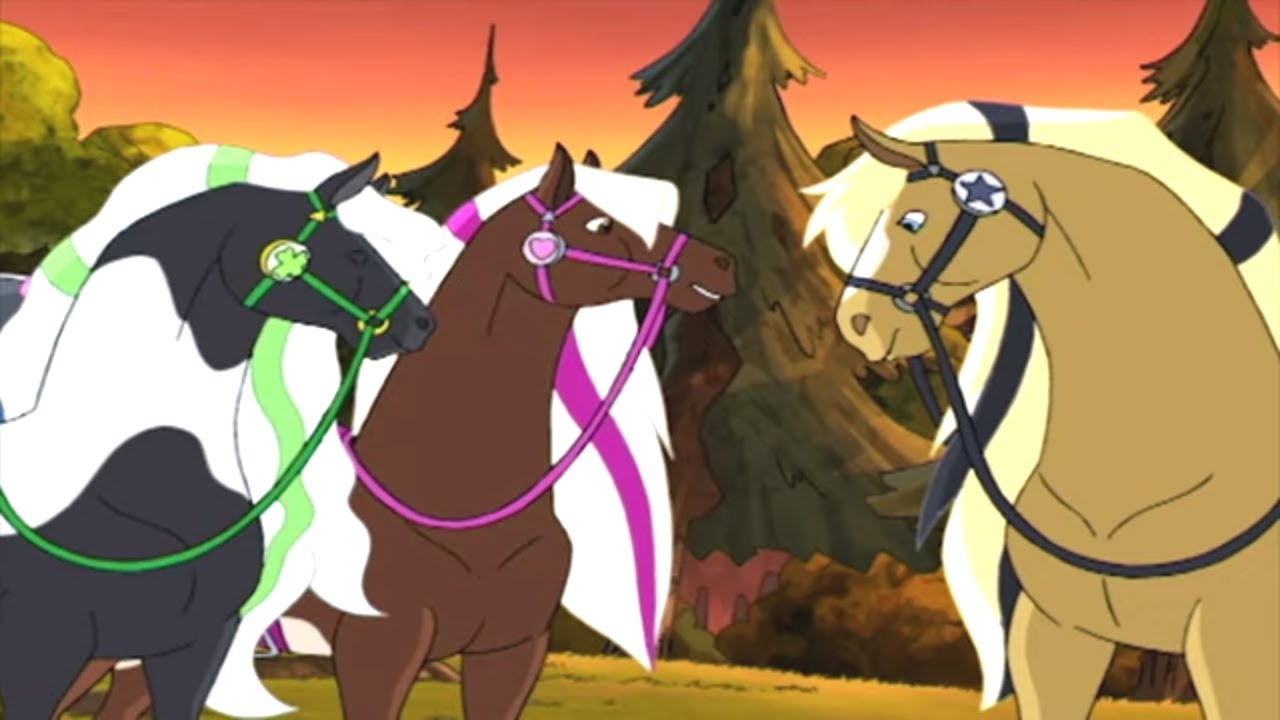Horseland em Português Brasil | Viagem de campismo | Episódio 105 Desenhos animados para criancas