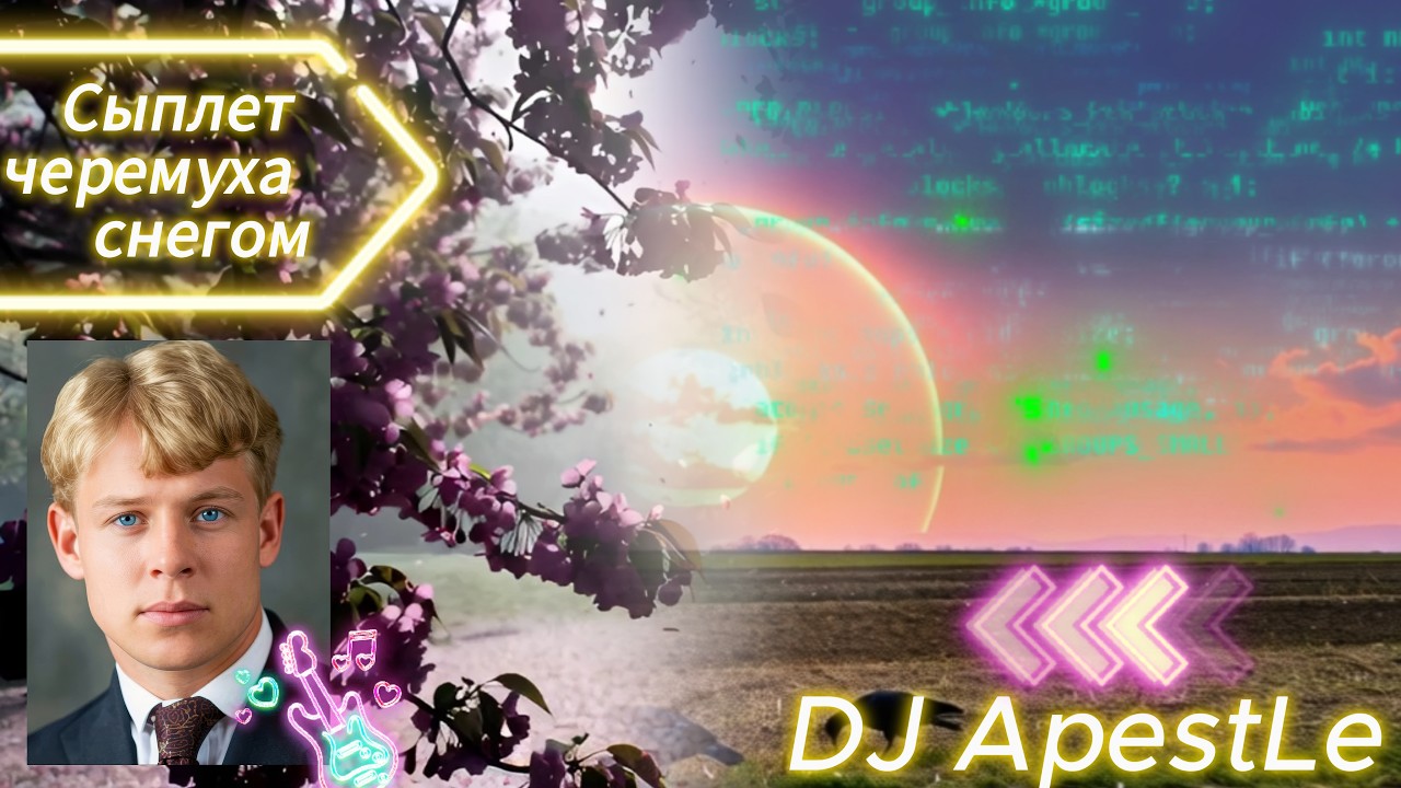 Сыплет черемуха снегом - С. Есенин. Премьера клипа ВЕСНЫ 2026! от DJ ApestLe  #есенин #стихи #new