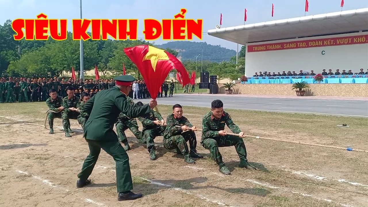 BỘ ĐỘI THI ĐẤU KÉO CO - Hơn 2 phút siêu kinh điển