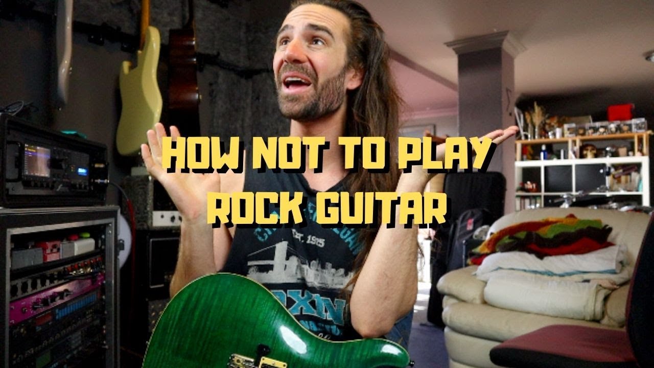 How NOT to Play Rock Guitar - Dominant Pentatonics