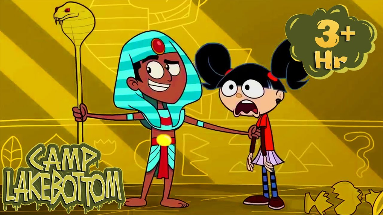 Mummy Madness! Trapped in the Pyramid | Funny Cartoons for Kids | Camp Lakebottom