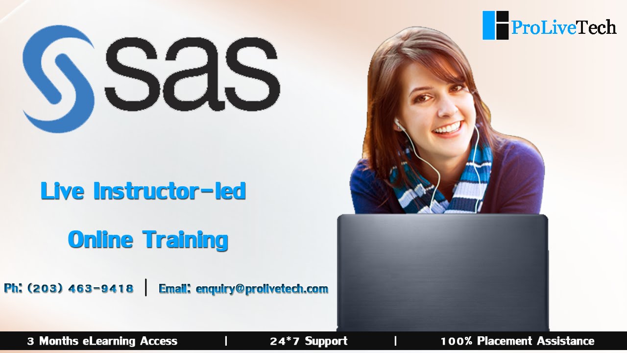 SAS Online Training with 100% Placement Assistance