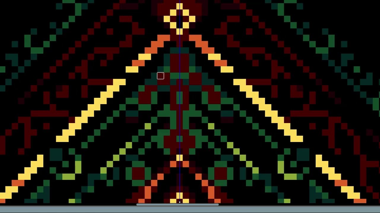 Super detailed pixel art title