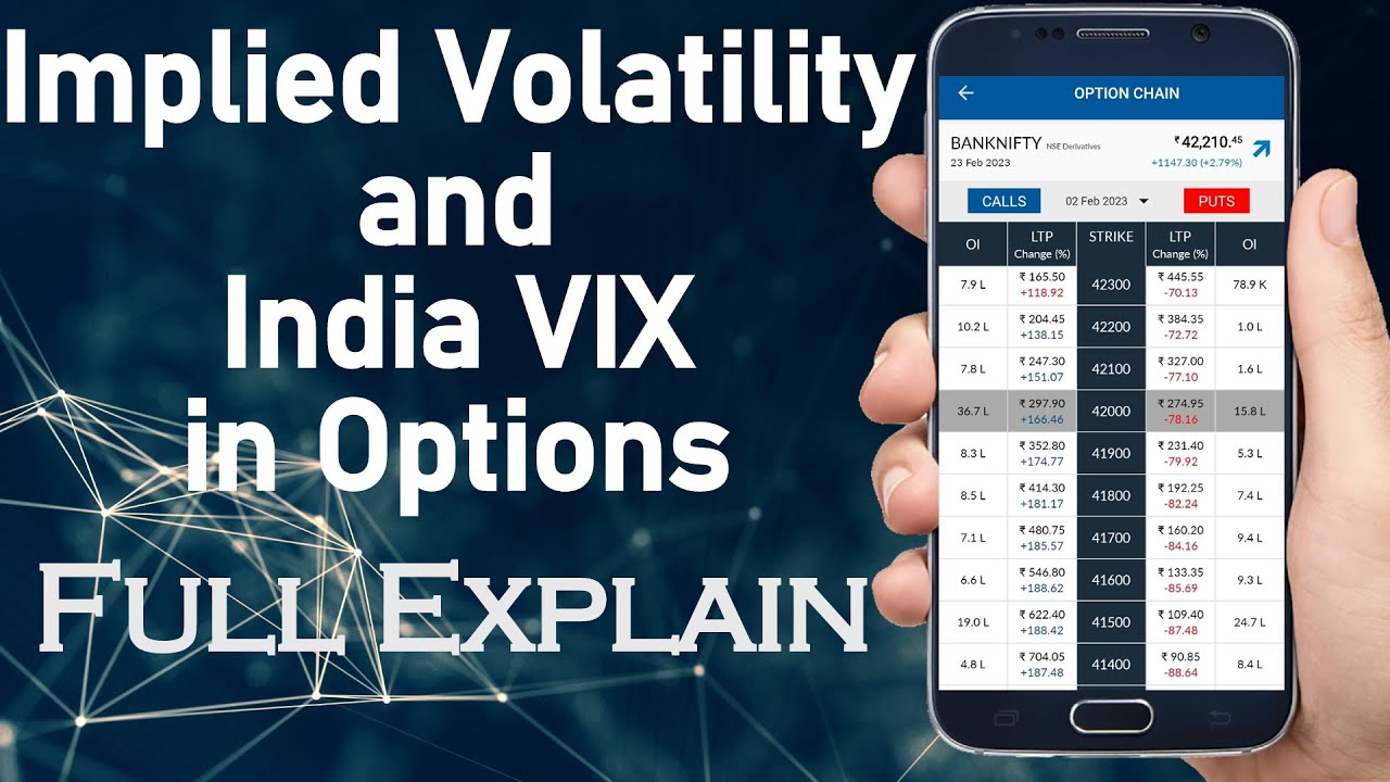 Implied Volatility and India VIX in Options Trading Full Explain | Volatility in Option Trading