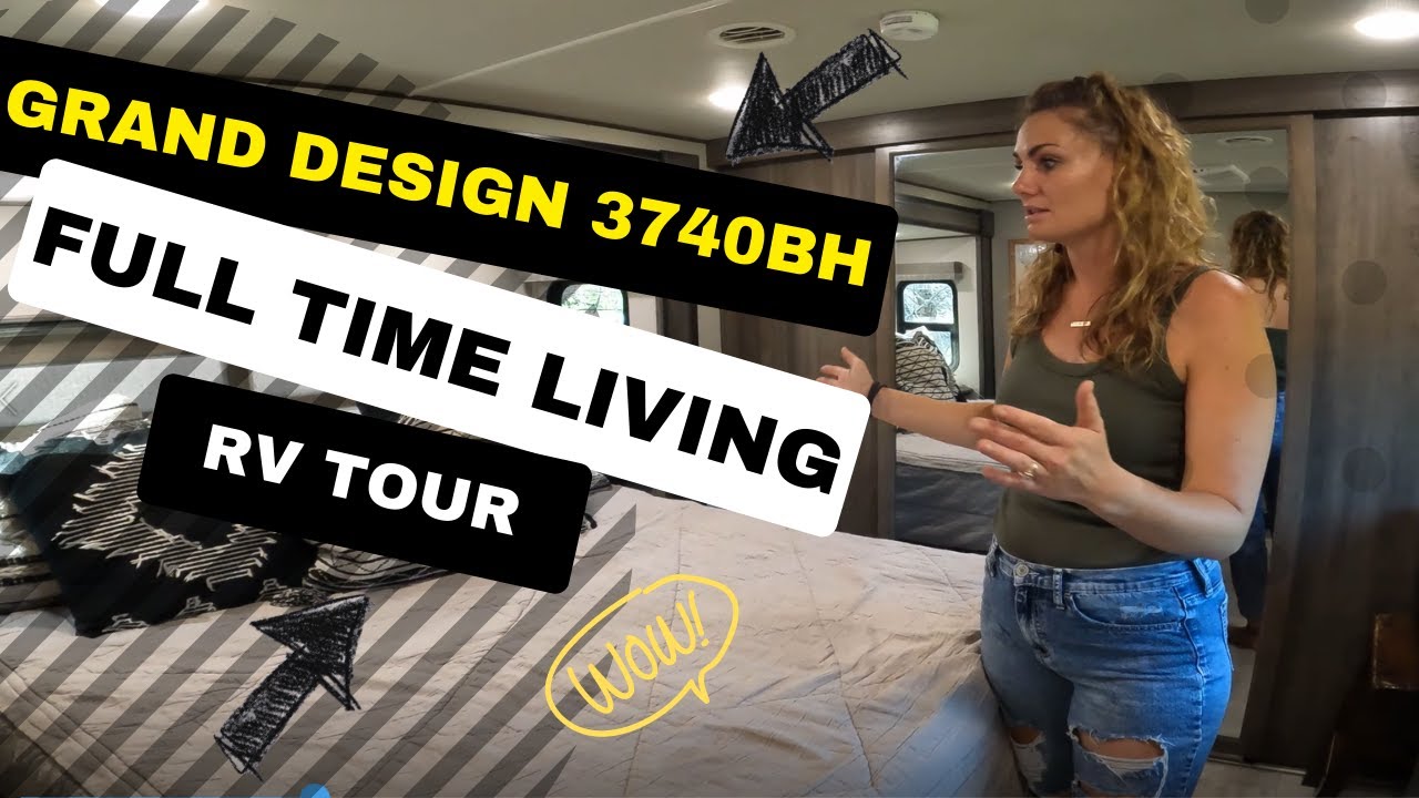 RV Tour // Grand Design 3740BH // RV Living // Fam of 5