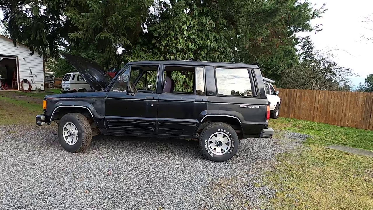 1988 Isuzu Trooper that sat for 7 years: part 2