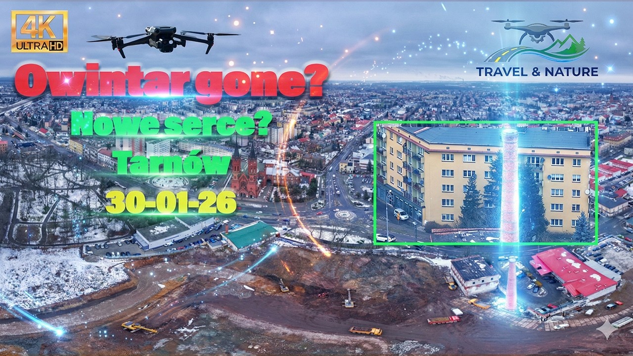 Był sobie #Owintar. Czy będzie nowe serce Tarnowa? Mimo zimowej aury trwają prace przy osiedlu, 2026