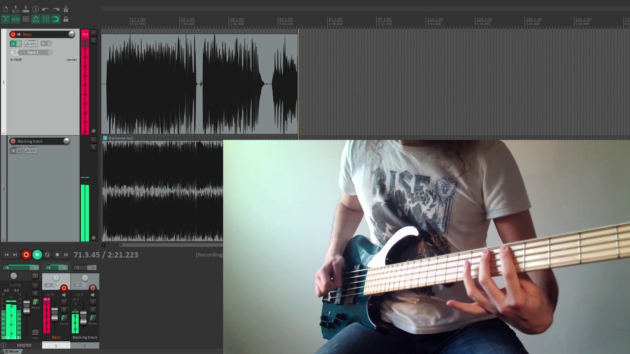 Metallica - Blackened - Bass Cover