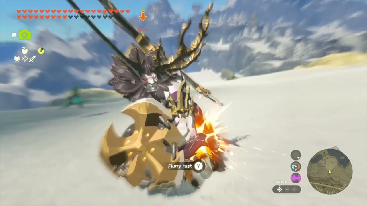 2+ min of Flurry Rushes (vol 45) Fighting to Upgrade Armor - part 1 (4/9) #Tearsofthekingdom