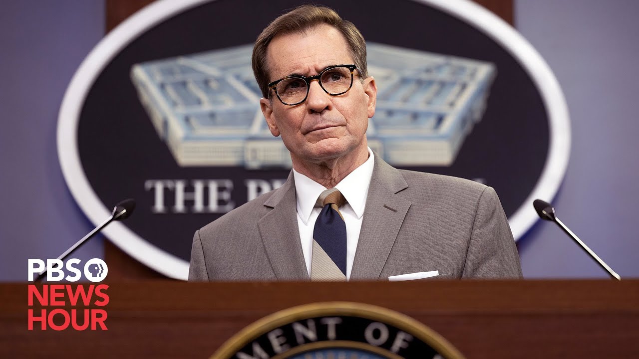 WATCH LIVE: Pentagon press secretary John Kirby holds news briefing