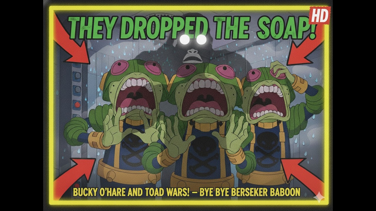 Bucky O’Hare and the Toad Wars! – “Bye Bye Berserker Baboon” AI UPSCALLED HD RESTORATION 90s CARTOON