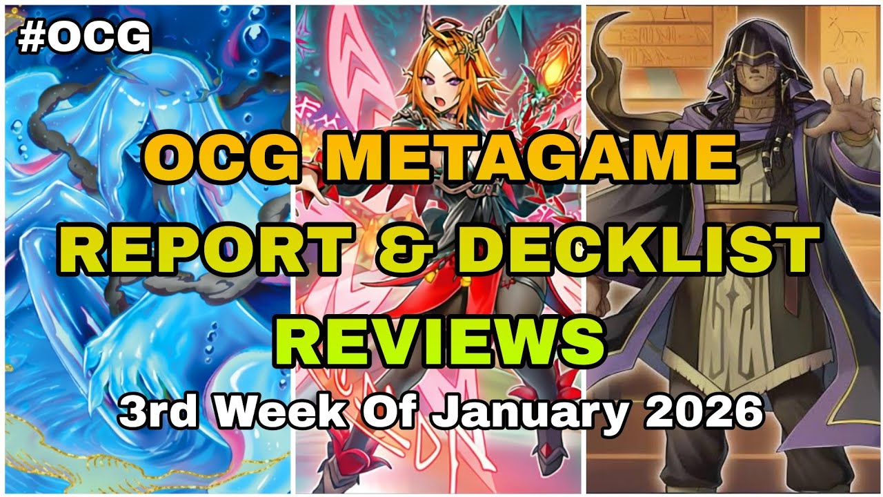 Yu-Gi-Oh! - OCG Metagame Report And Deck List Reviews | 3rd Week Of January 2026