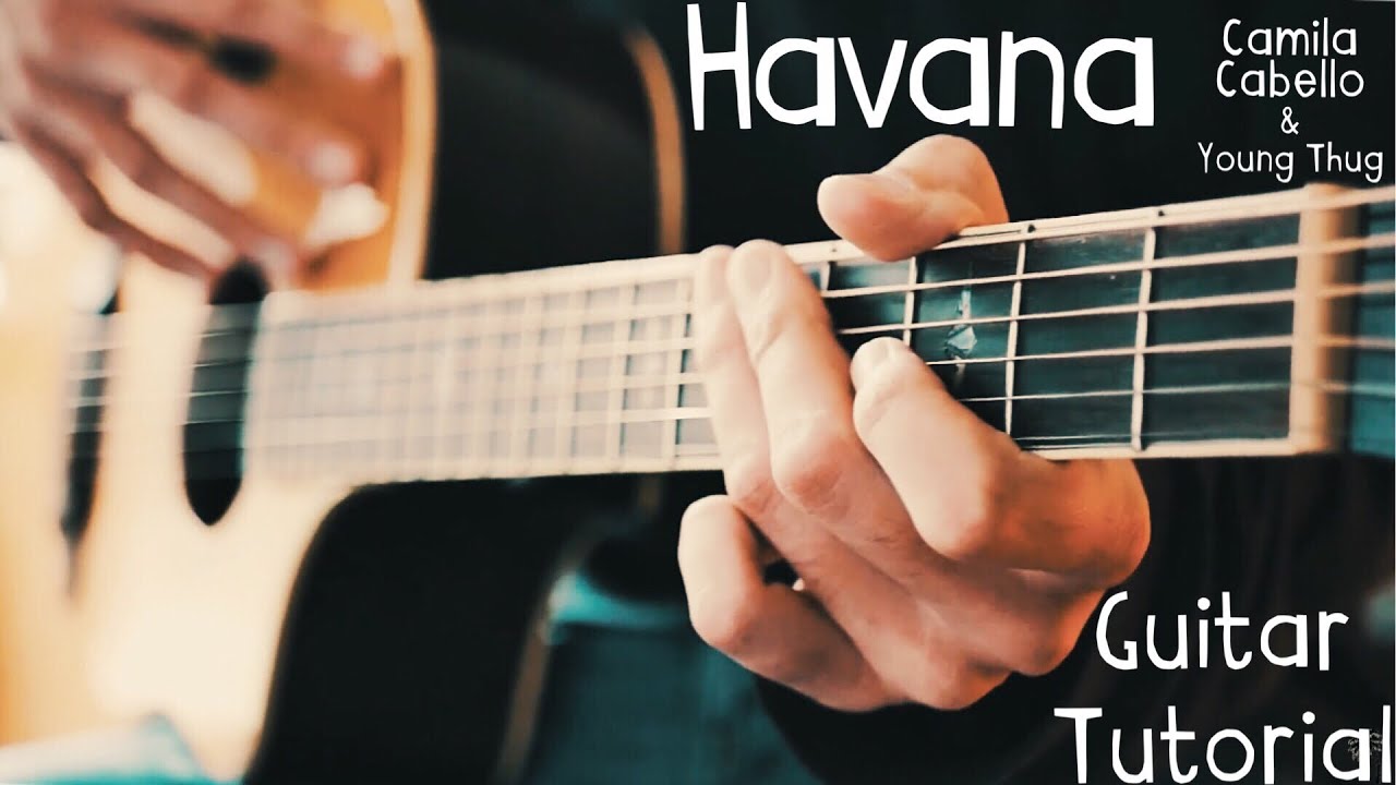 Havana Camila Cabello Guitar Lesson for Beginners // Havana Guitar Tutorial