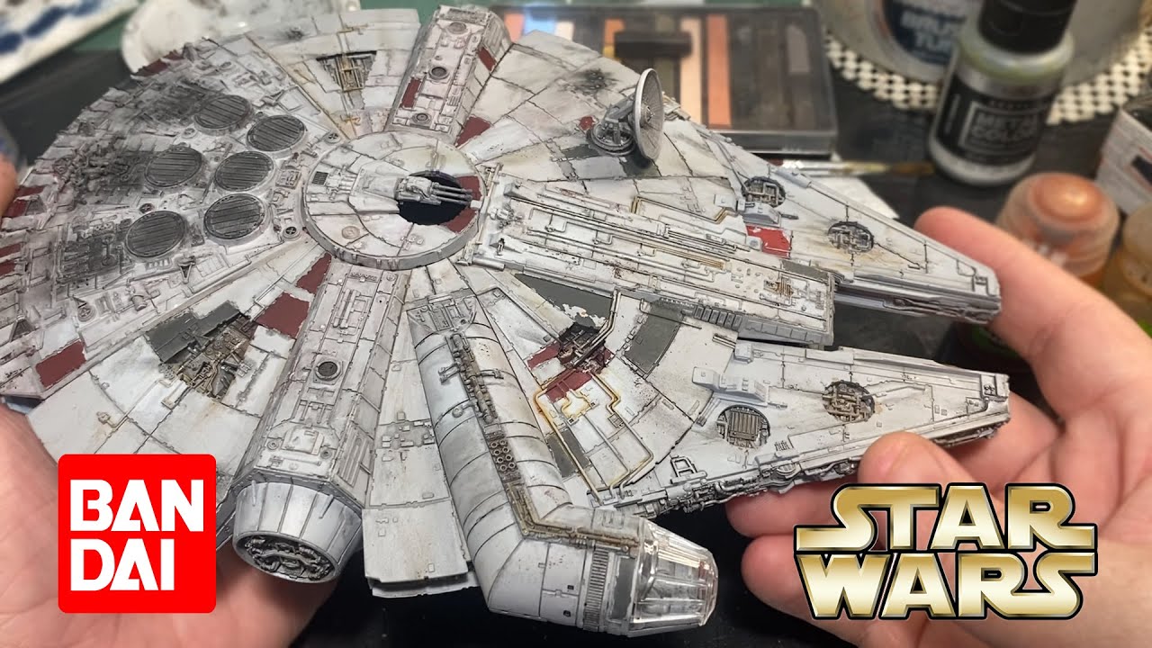 Bringing the Millennium Falcon to life in 1/144 - Weathering 101