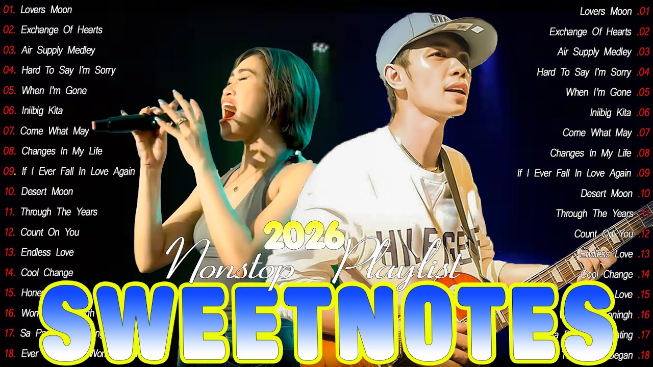 SWEETNOTES Nonstop 2025💙Romantic OPM Top Hits 2025 With Lyrics💛Tagolog OPM Love Songs Nonstop 2025