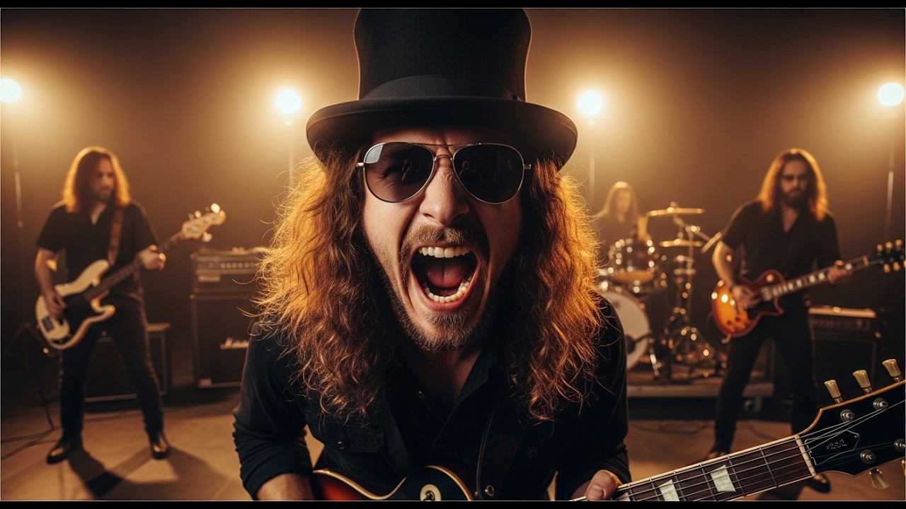 Jimi Hendrix, ZZ Top, Led Zeppelin, ACDC, Eric Clapton – Classic Blues Rock Vocals & Guitar Riffs