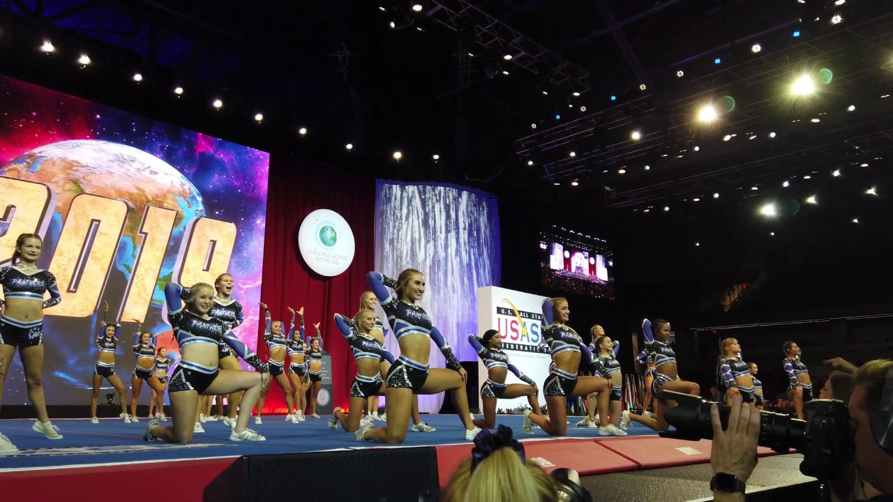 Cheer Athletics Panthers Worlds 2019