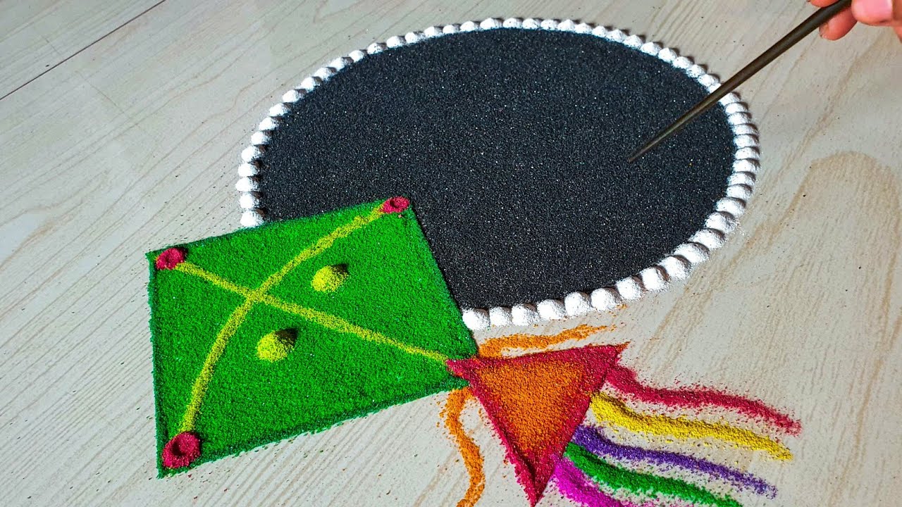 Makar Sankranti Rangoli. Rangoli Designs. Haldi kumkum Rangoli. Sankranti Muggulu. Rangoli