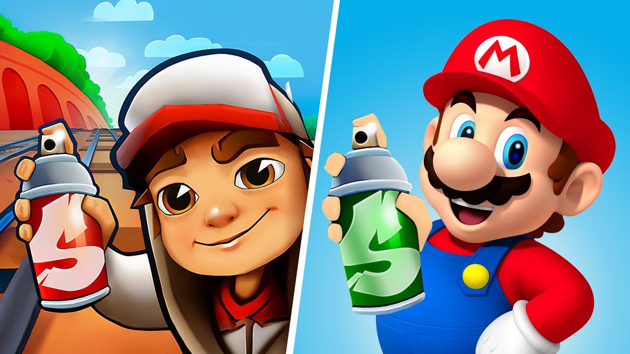 Subway Surfers VS Super Mario Run, Subway Surfers New Update Classic, Subway Surf Youtube