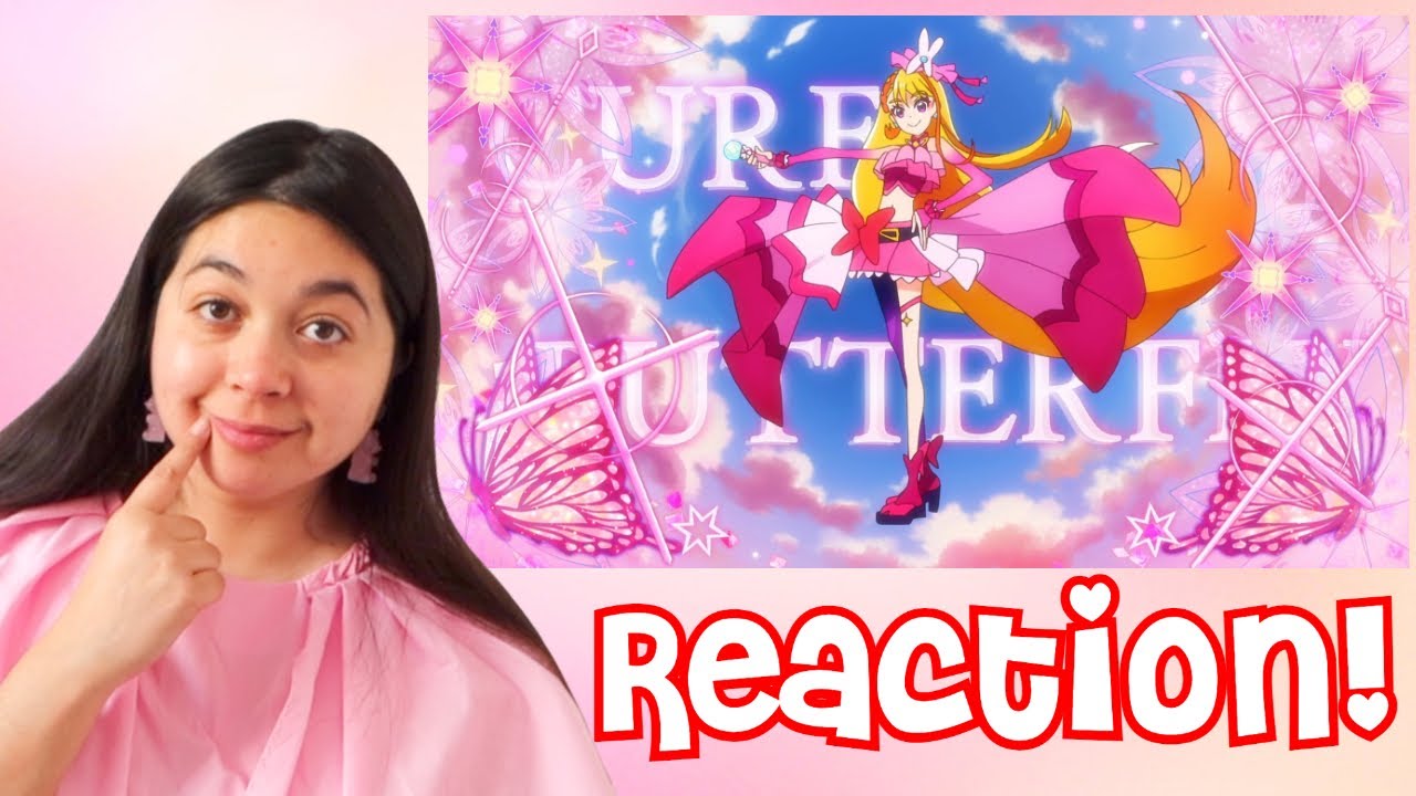 Reacting to Cure Butterfly's transformation from Hirogaru Sky! Pretty Cure!