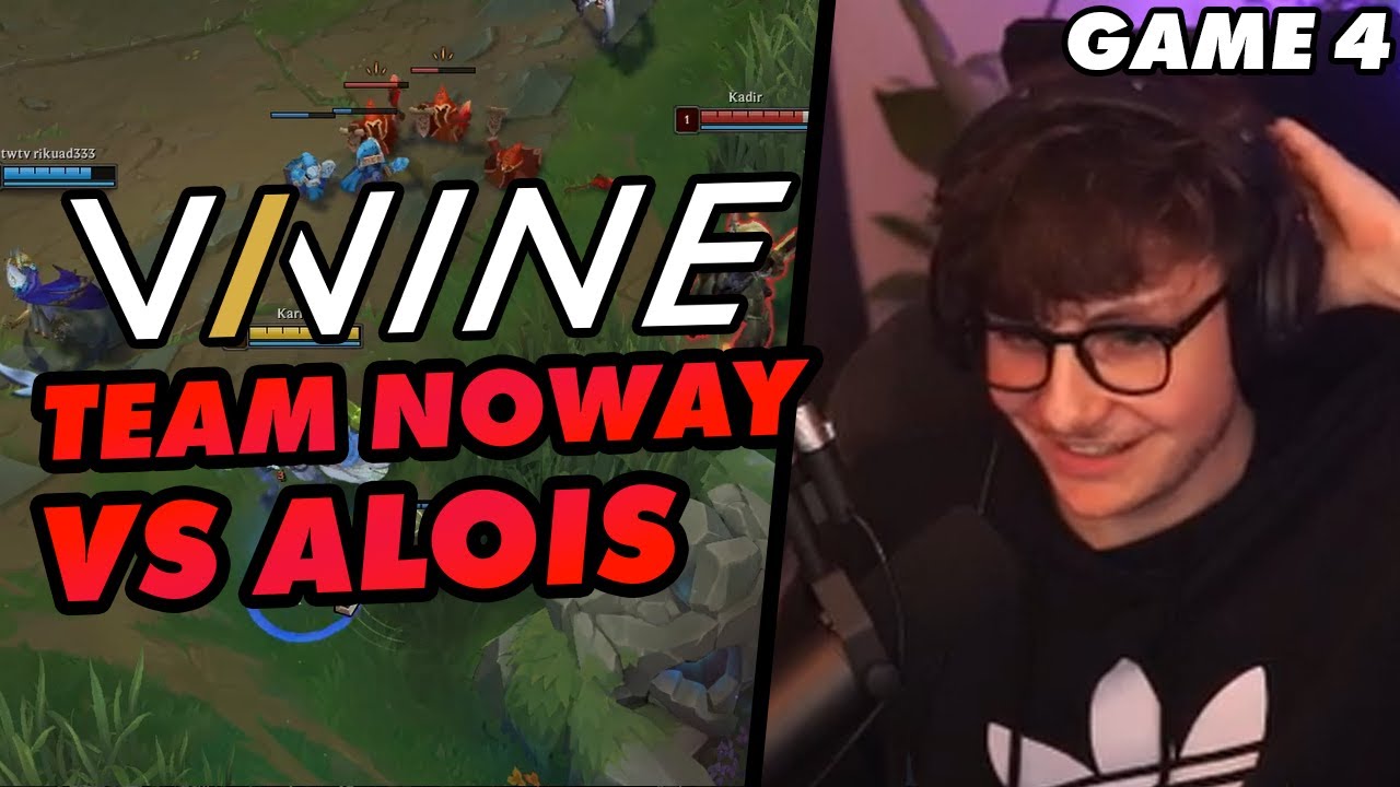 TEAM NOWAY VS TEAM ALOIS | VININE CUP SCRIMS | Game 4