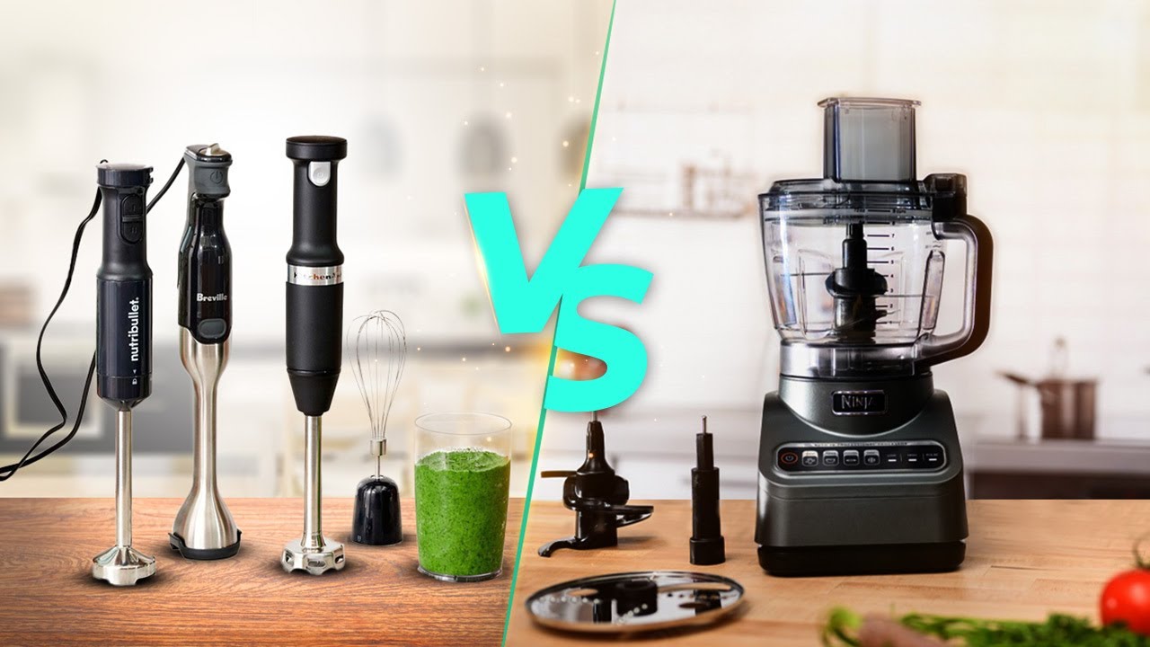 Immersion Blender vs Food Processor | Which One's Better For What?