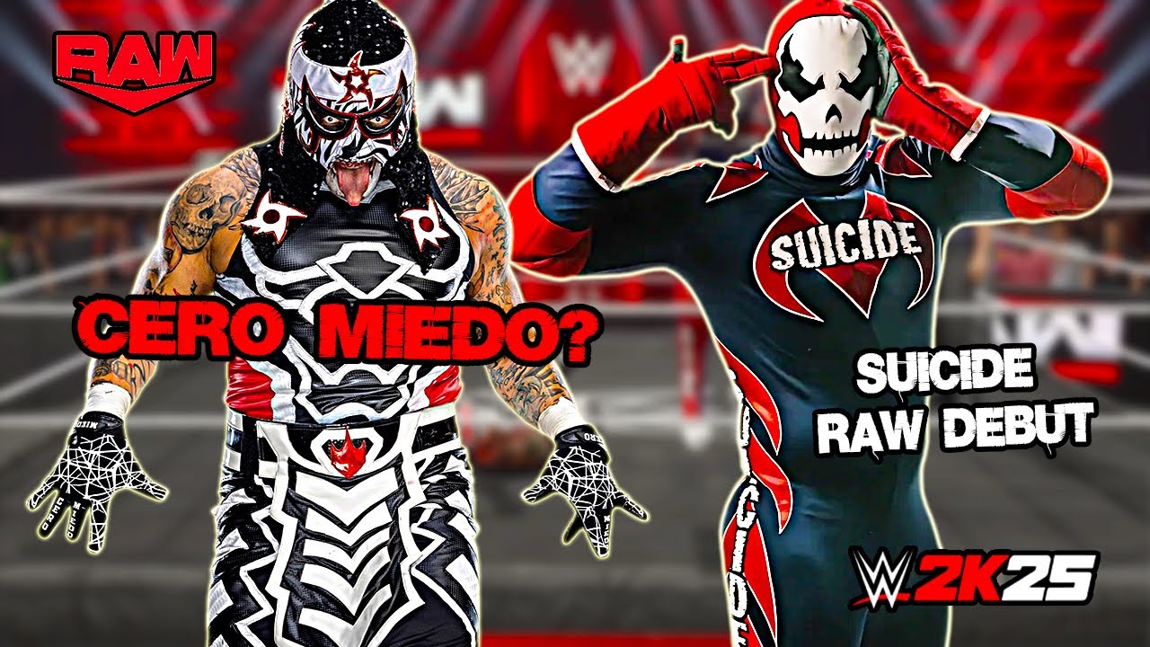 Suicide makes WWE debut with epic win over Penta | WWE 2K25