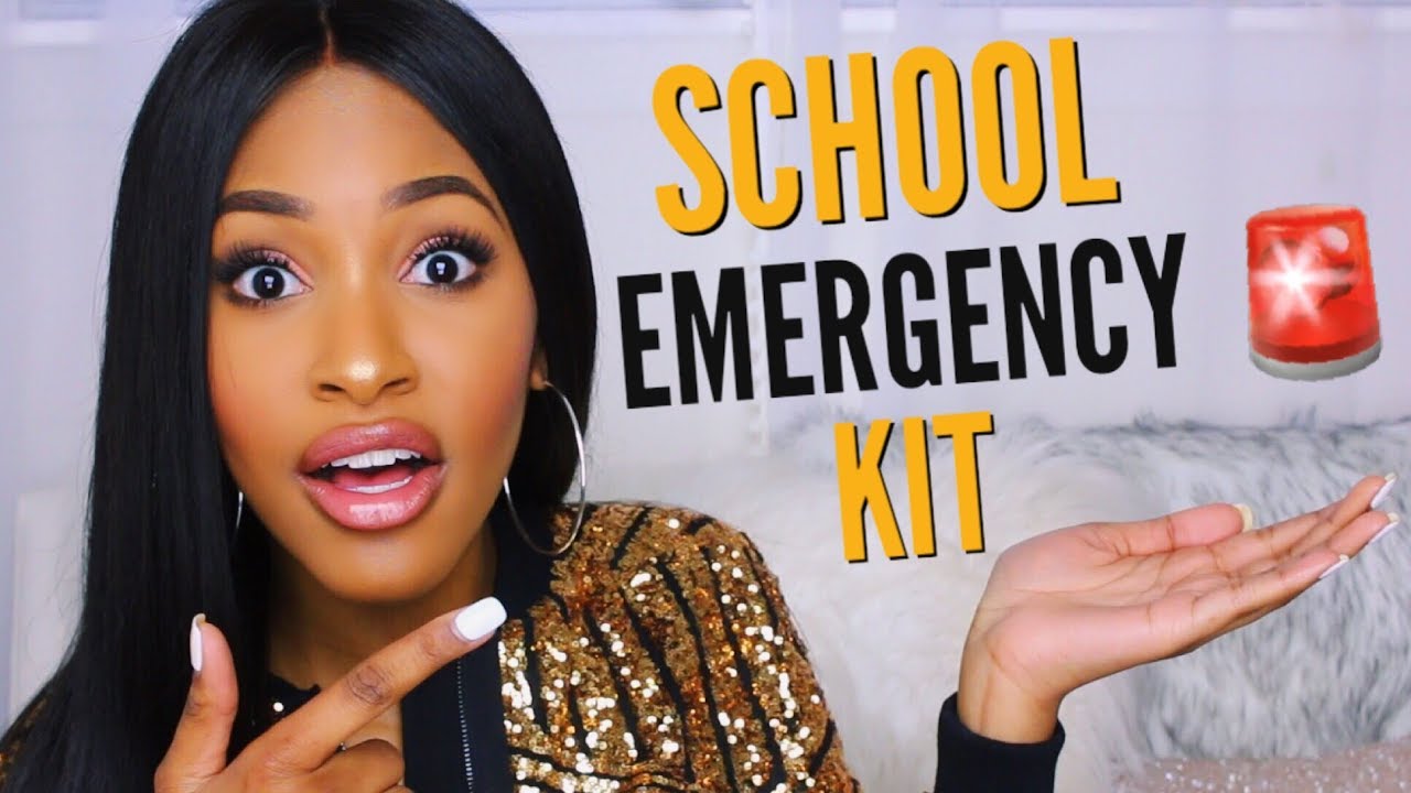 What You NEED In Your Back To School Emergency Kit