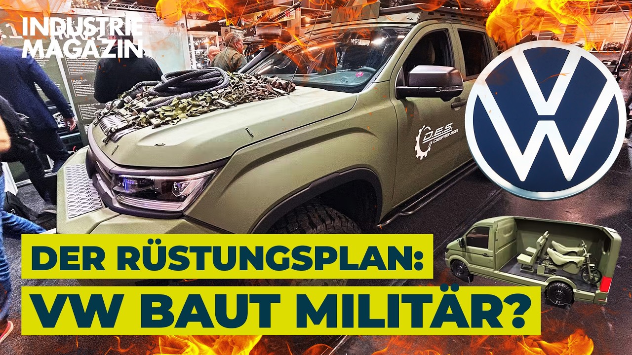 VW testet Militärfahrzeuge: Was steckt hinter dem Rüstungsplan von Volkswagen? | INDUSTRIEMAGAZIN