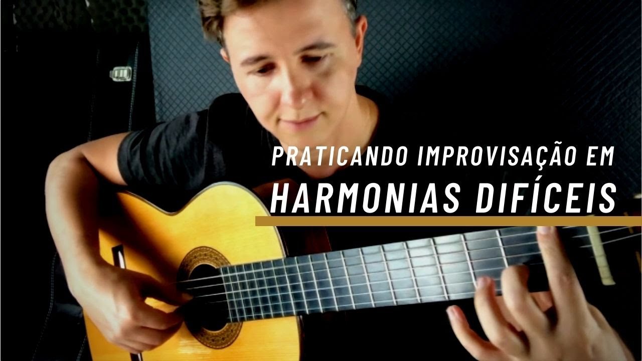 Como eu pratico Improvisação em Harmonias difíceis [Exemplo: Samba de uma nota só]