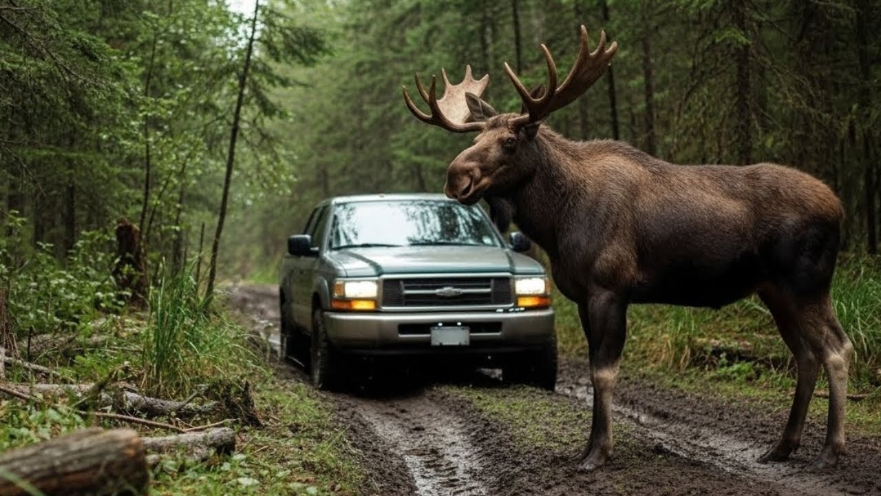 Rescue Animals: Mom Deer Blocks Car To Save Her Fawn: The Ultimate Mother's Love