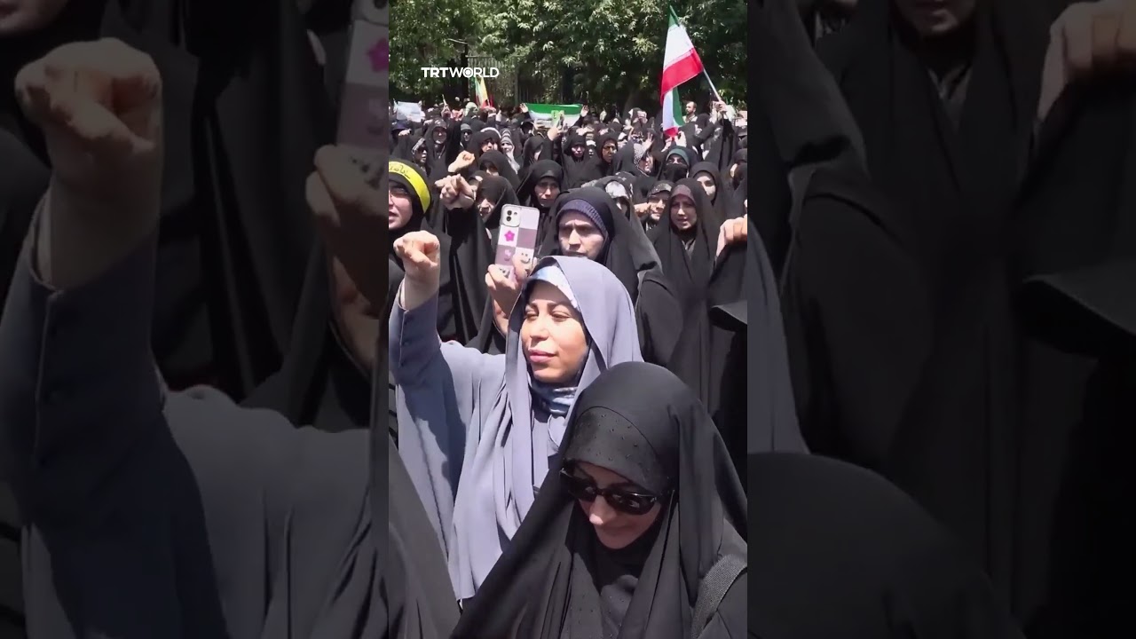 Thousands rally in Tehran calling for retaliation against Israel