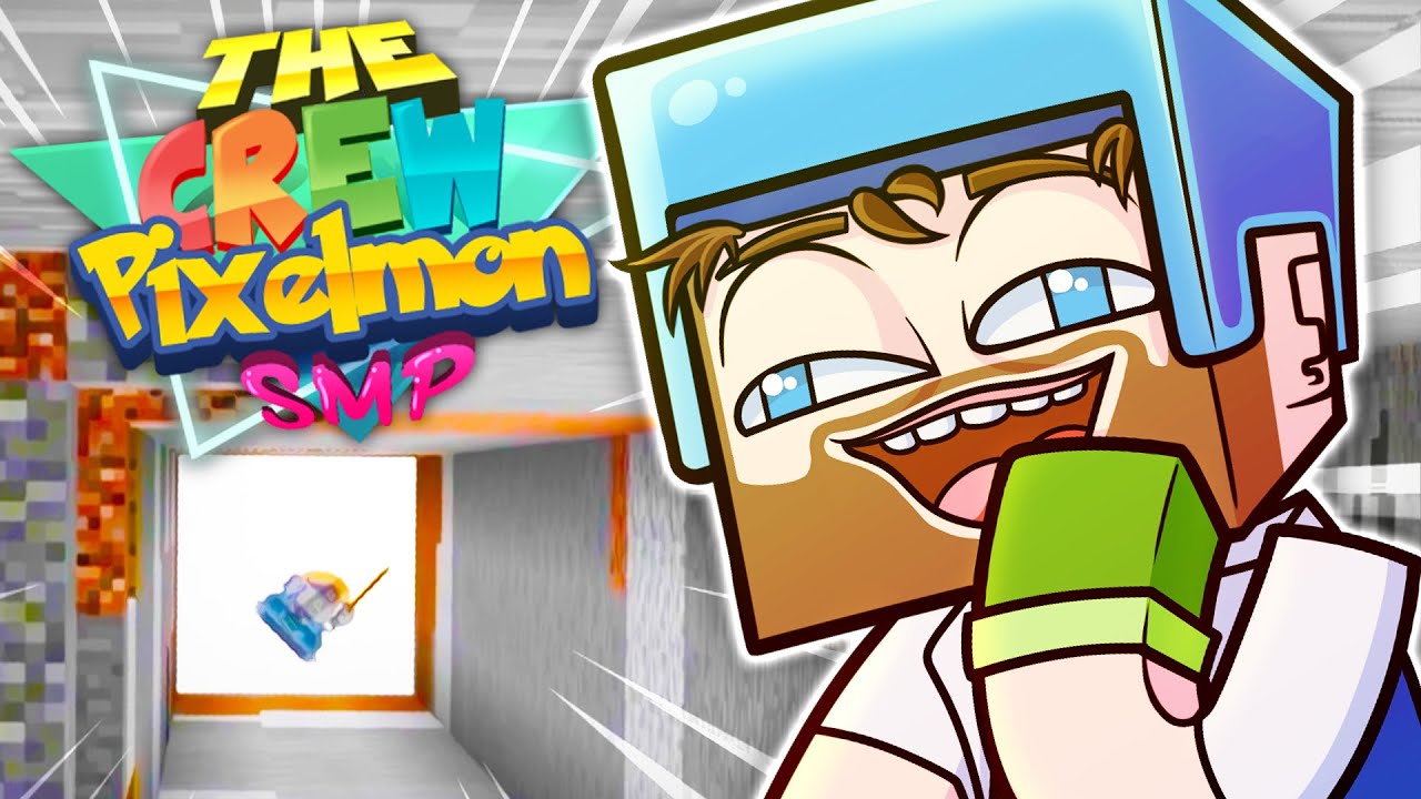 Warp Trolling Server Members! - The Crew Pixelmon SMP Episode 33 (Minecraft Pokemon Mod!)