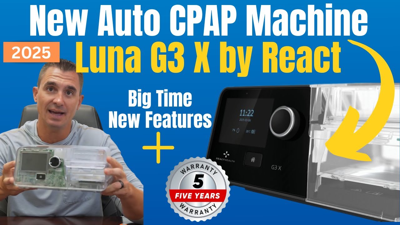 ALL NEW Luna G3 X Auto CPAP – Top 5 Innovations for Better Sleep