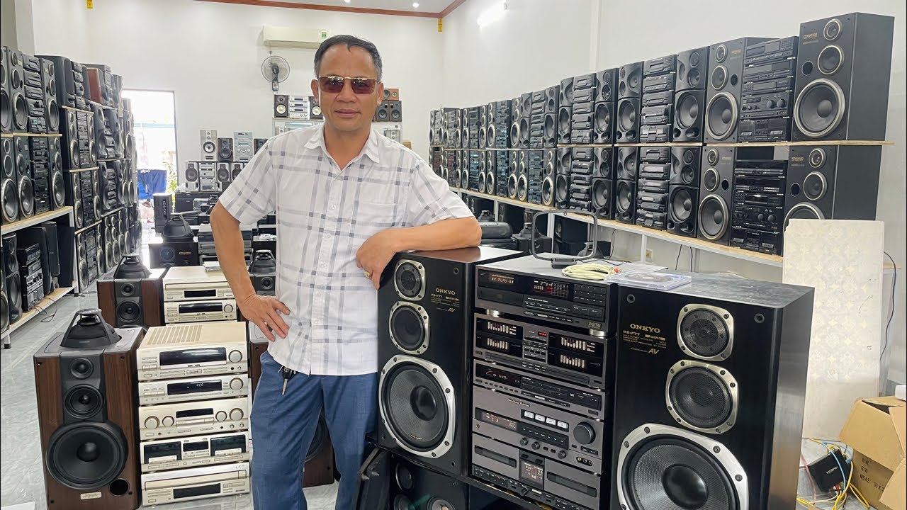 1/5 d&agrave;n độc onkyo F77 xuất sắc về QN/ lh 0979086225