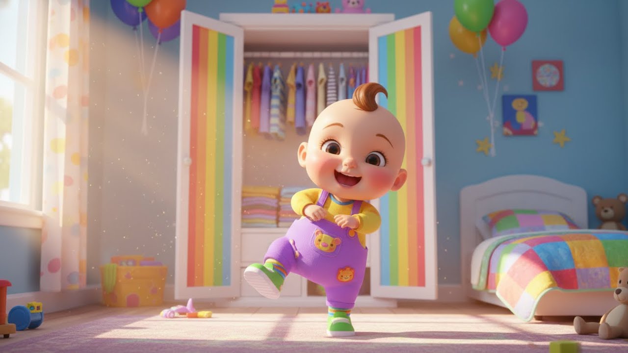 Canción de Rutina Morning Sunshine 🌞🕺 | Canciones infantiles educativas | Baby Song Español para