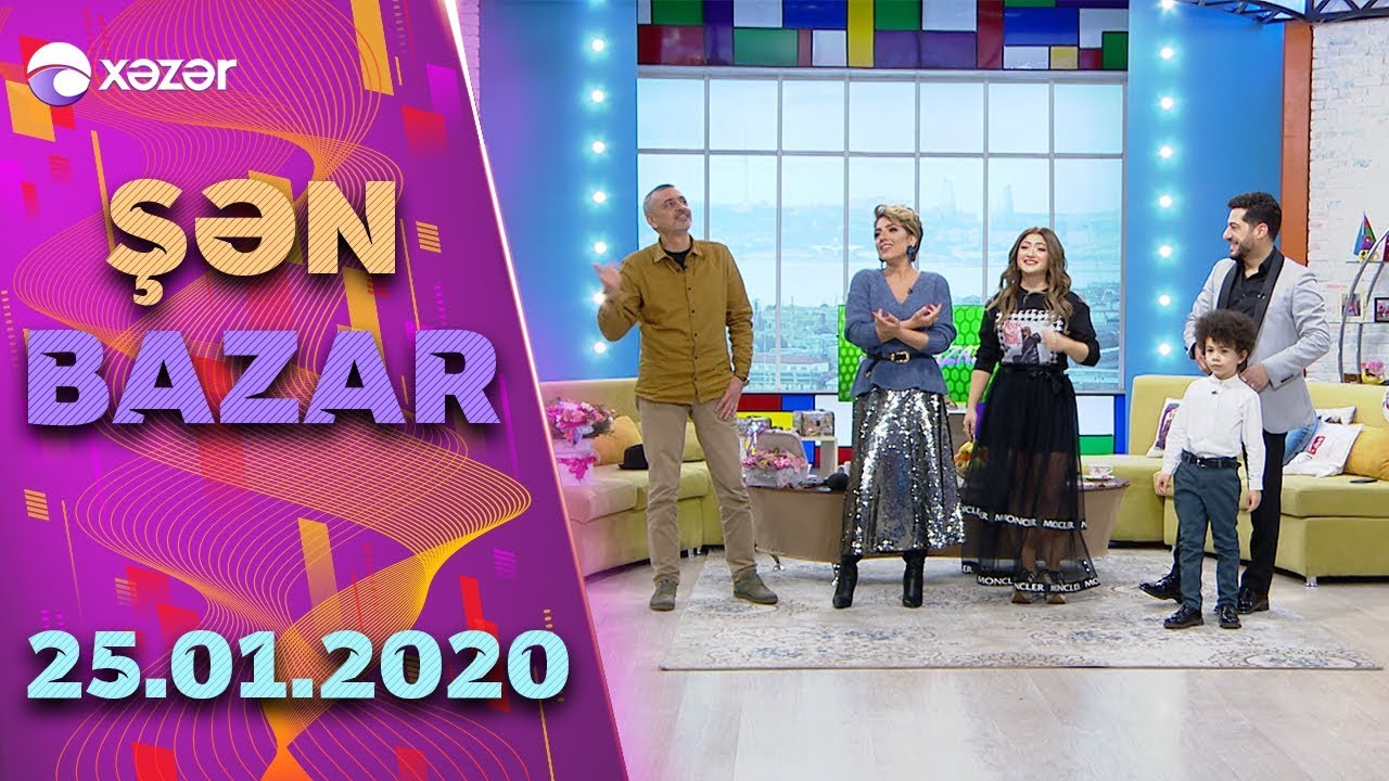 Şən Bazar - Lalə Məmmədova, Elman Rəfiyev, Nurlan Növrəsli 25.01.2020