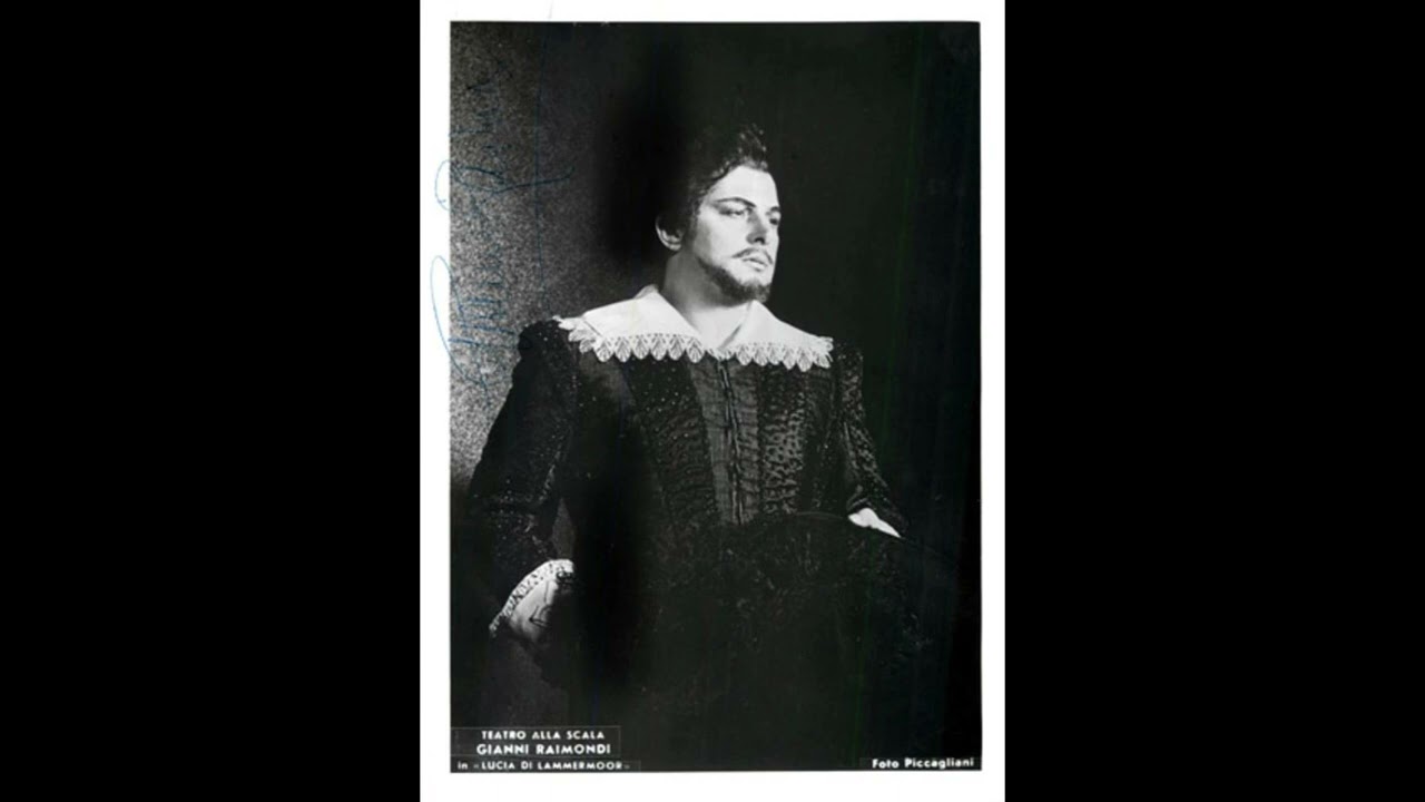 Bellini - I Puritani - A te, o cara - Gianni Raimondi, Joan Sutherland - Serafin (Palermo, 1961)
