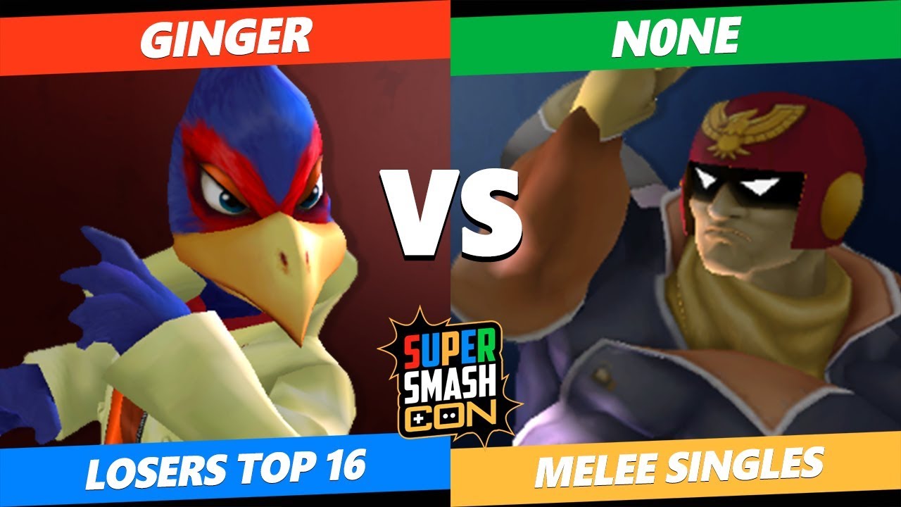 SSC 2019 SSBM - Ginger (Falco) Vs. n0ne (Captain Falcon) Smash Melee Tournament Losers Top 16