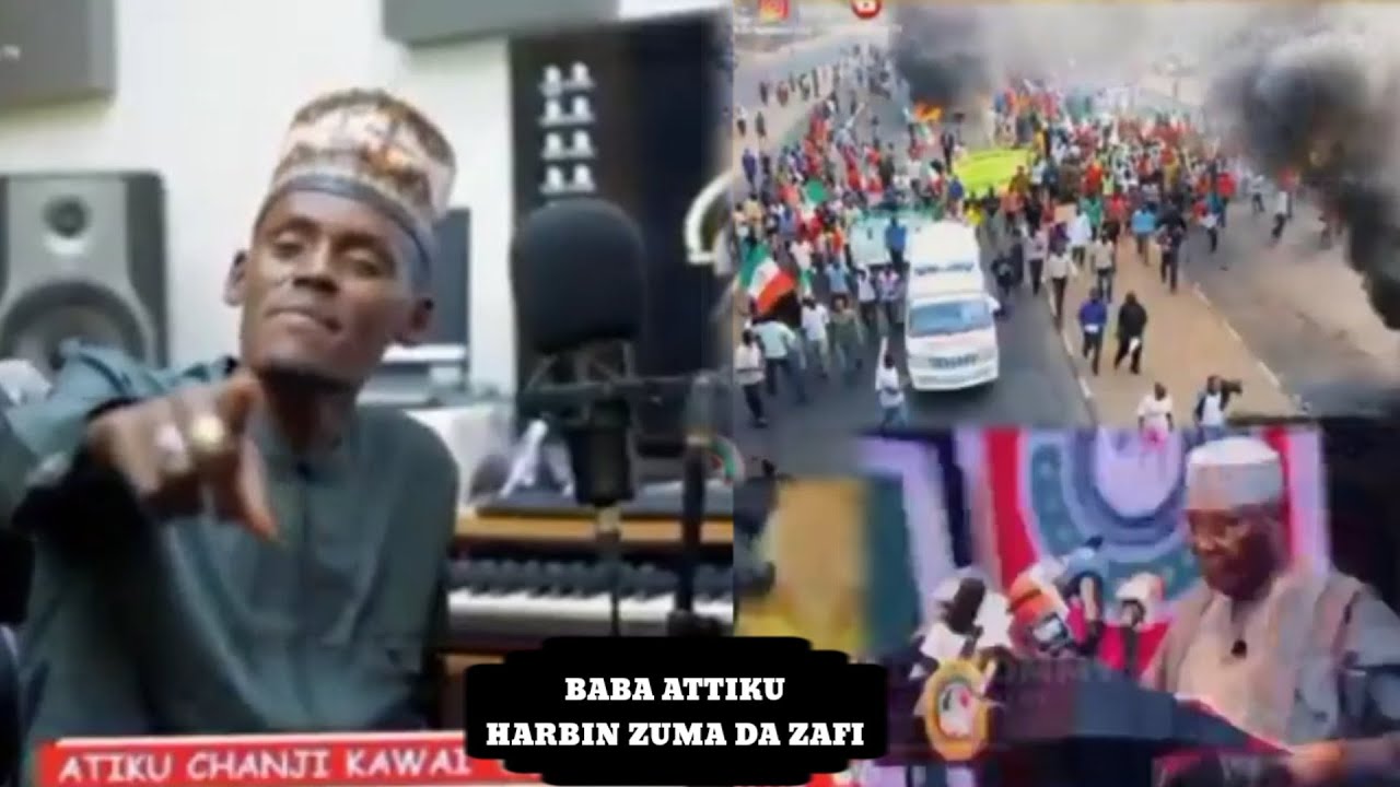 SABUWAR WAKAR ATIKU CHANJI KAWAI(HARBIN ZUMA DA ZAFi)Official Music video lyrics by sani liya liya