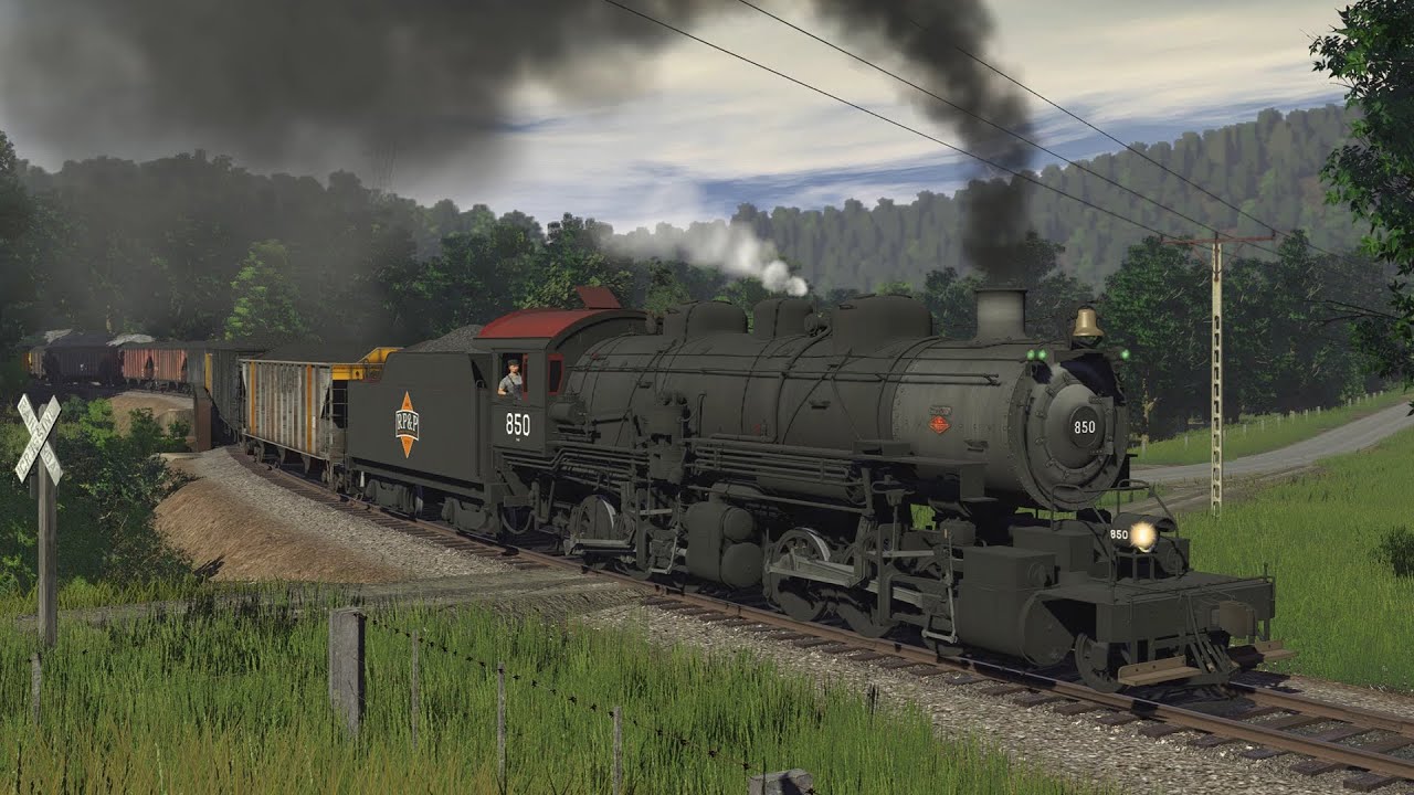 K&L Trainz RP&P N-2 Class 2-6-6-0 Mallet #850 Promo (Official)