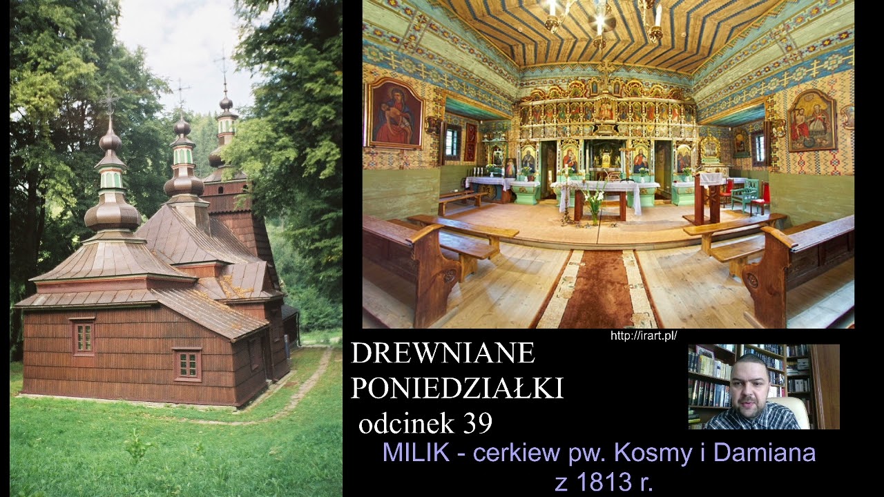 MILIK - cerkiew pw. św. Kosmy i Damiana z 1813 r.