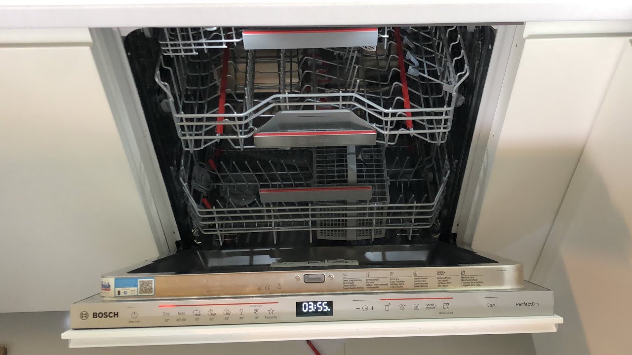 Bosch SMV6ZDX49E zeolith drying technology Dishwasher review