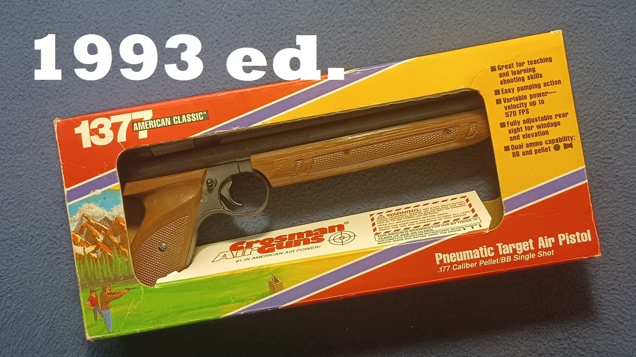 SHOW AND TELL 154: CROSMAN 1377 