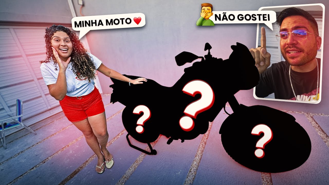 ESSA É A MOTO NOVA DA JAMILLY
