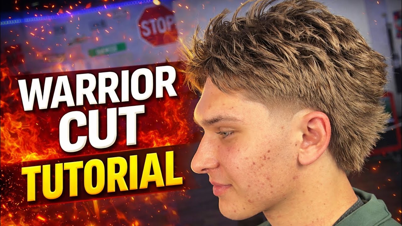 THE WARRIOR CUT Explained Step-by-Step (barber tutorial) 