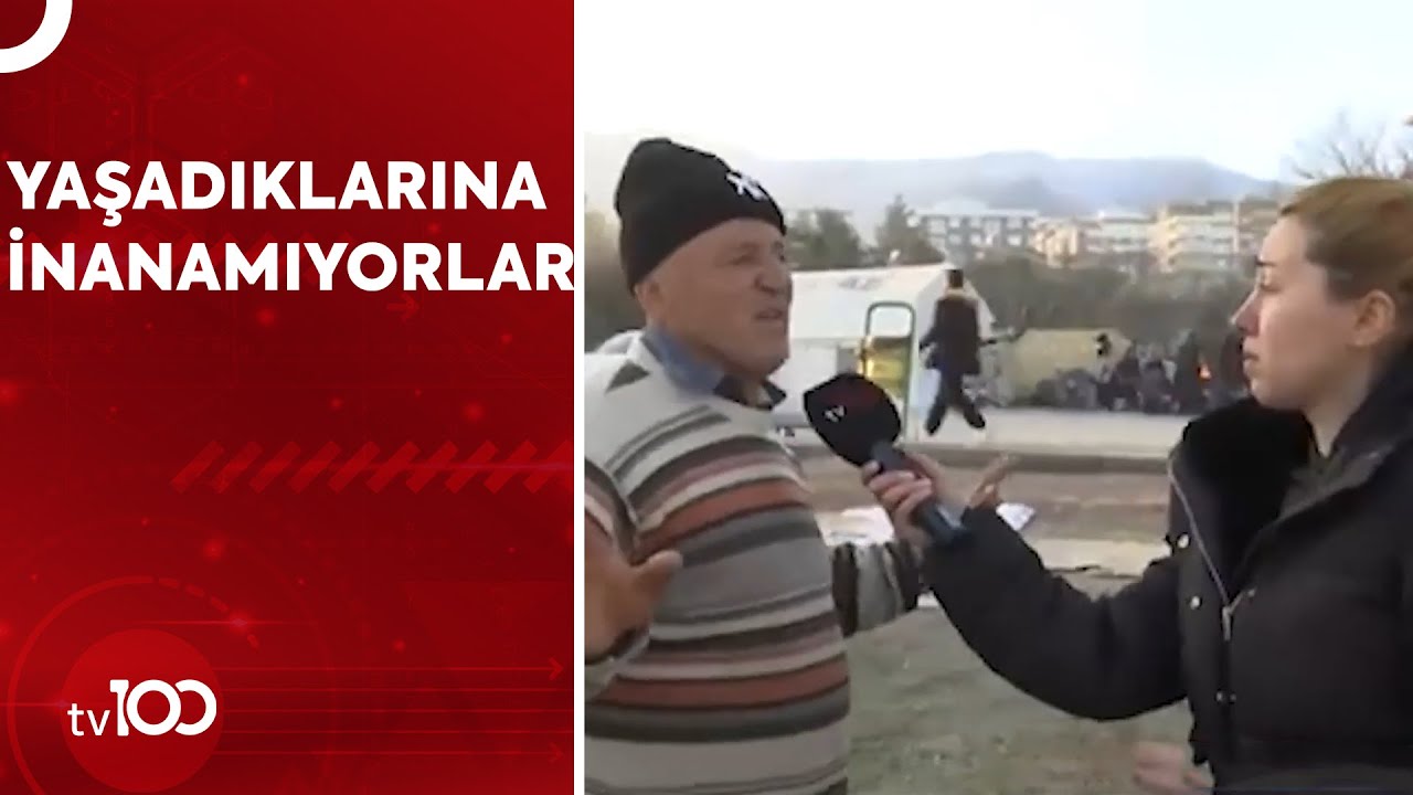 GAZİANTEP NURDAĞI ÇADIR KENTLERİNDE KALAN VATANDAŞLAR | TV100 HABER