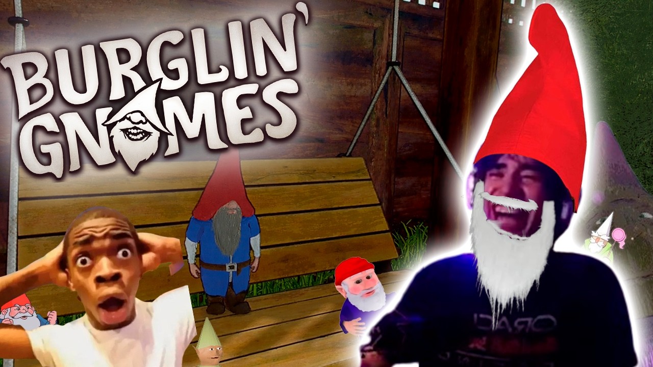 🔥 ESTE JUEGO ES UNA LOCURA 💥 Burglin' Gnomes EL MEJOR JUEGO PARA JUGAR CON AMIGOS 🤣